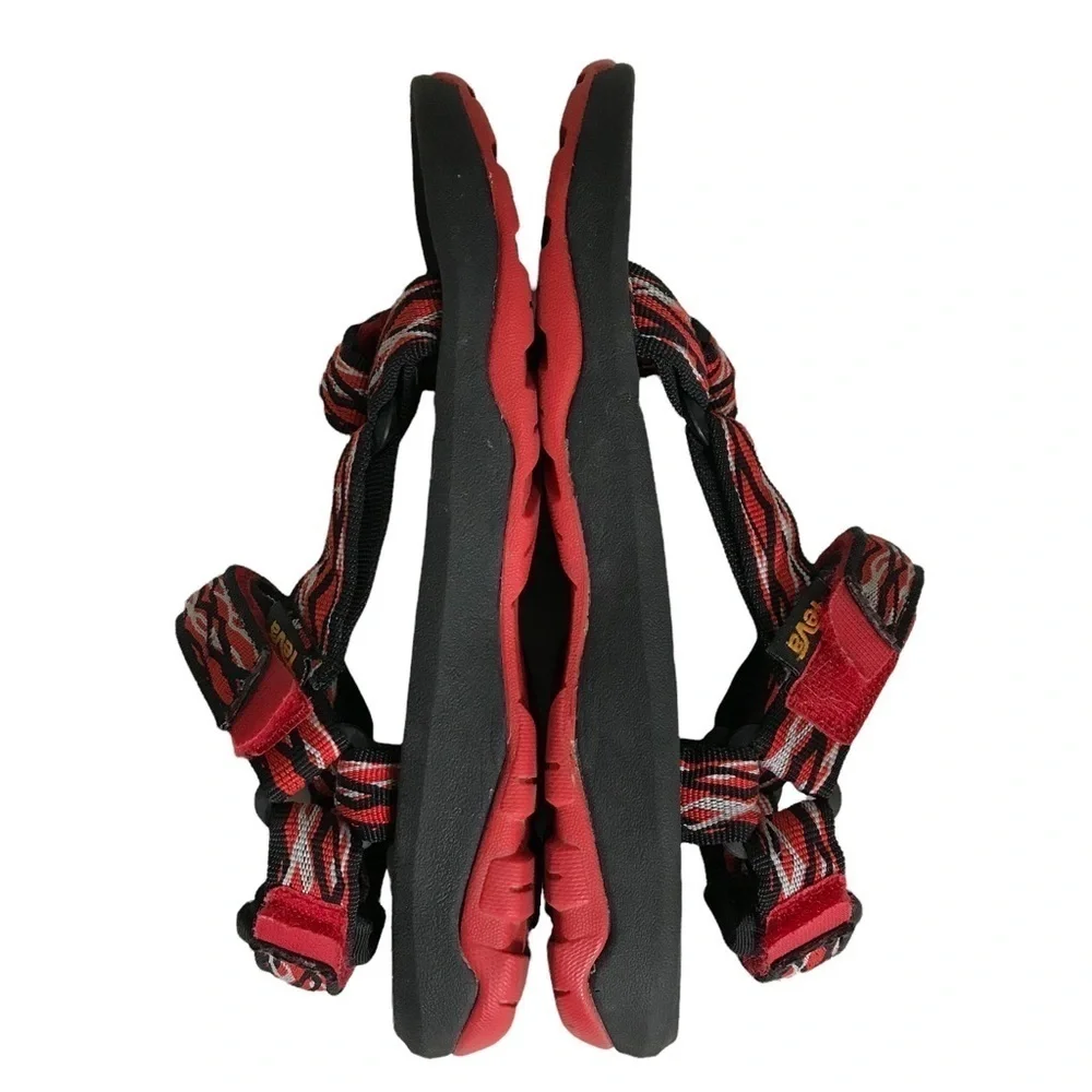 TEVA Red/Black Hurricane XLT 2 Sandals Size 3